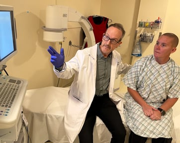 Best Anton and June reviewing imaging