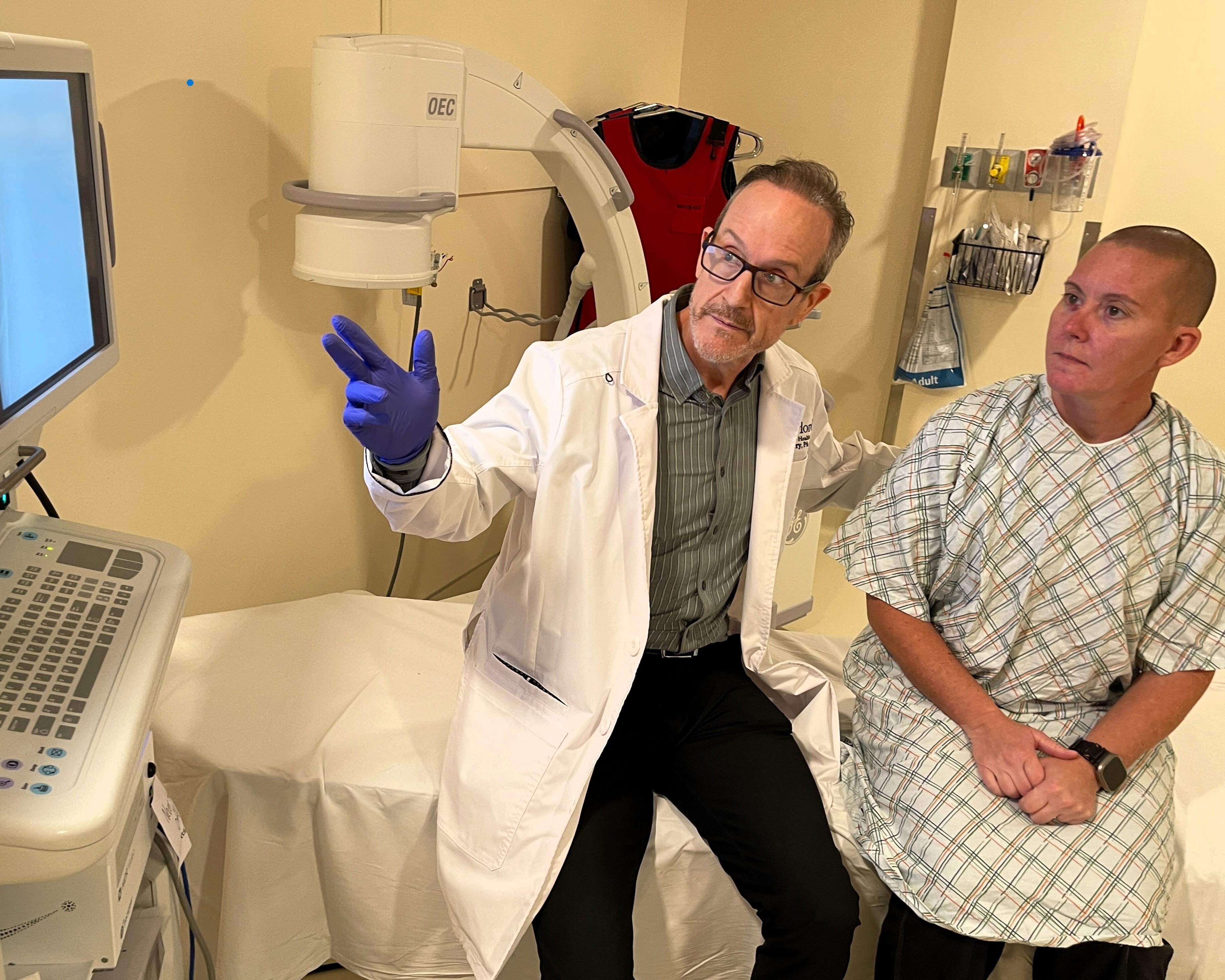 Best Anton and June reviewing imaging