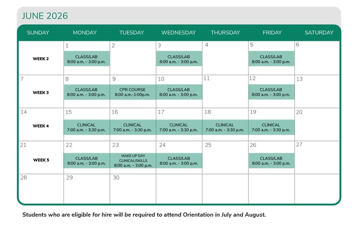 CNA Academy_calendar_website_summer_2026_June