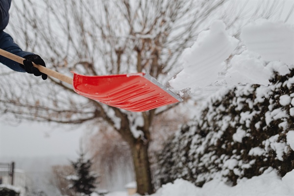 snow shoveling